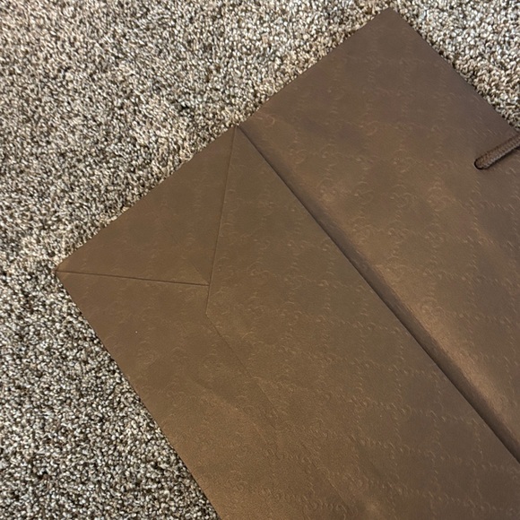 Gucci Dark Brown Logo Tote - Picture 6 of 10